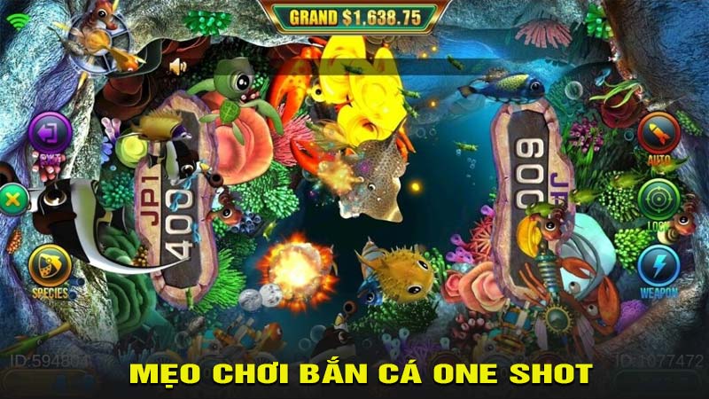 Mẹo chơi Bắn Cá One Shot từ cao thủ tại nhà cái abc8